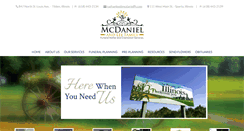 Desktop Screenshot of mcdanielfh.com